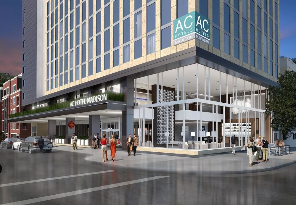 Ac Hotel By Marriott Madison Downtown Exterior foto